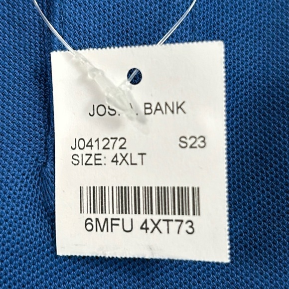1999- JoS. A. Bank Traditional Fit Blue Color Size 4XLT NWT - Picture 7 of 9